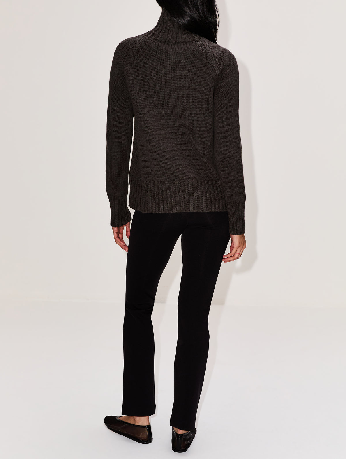 Mantova Turtleneck Top,MAX MARA,GREEN,Image 3