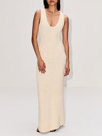 Tropicana Scoop Neck Maxi Dress,SIR.,NATURAL,Image 2