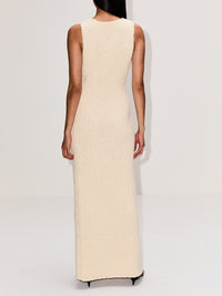 Tropicana Scoop Neck Maxi Dress,SIR.,NATURAL,Image 4