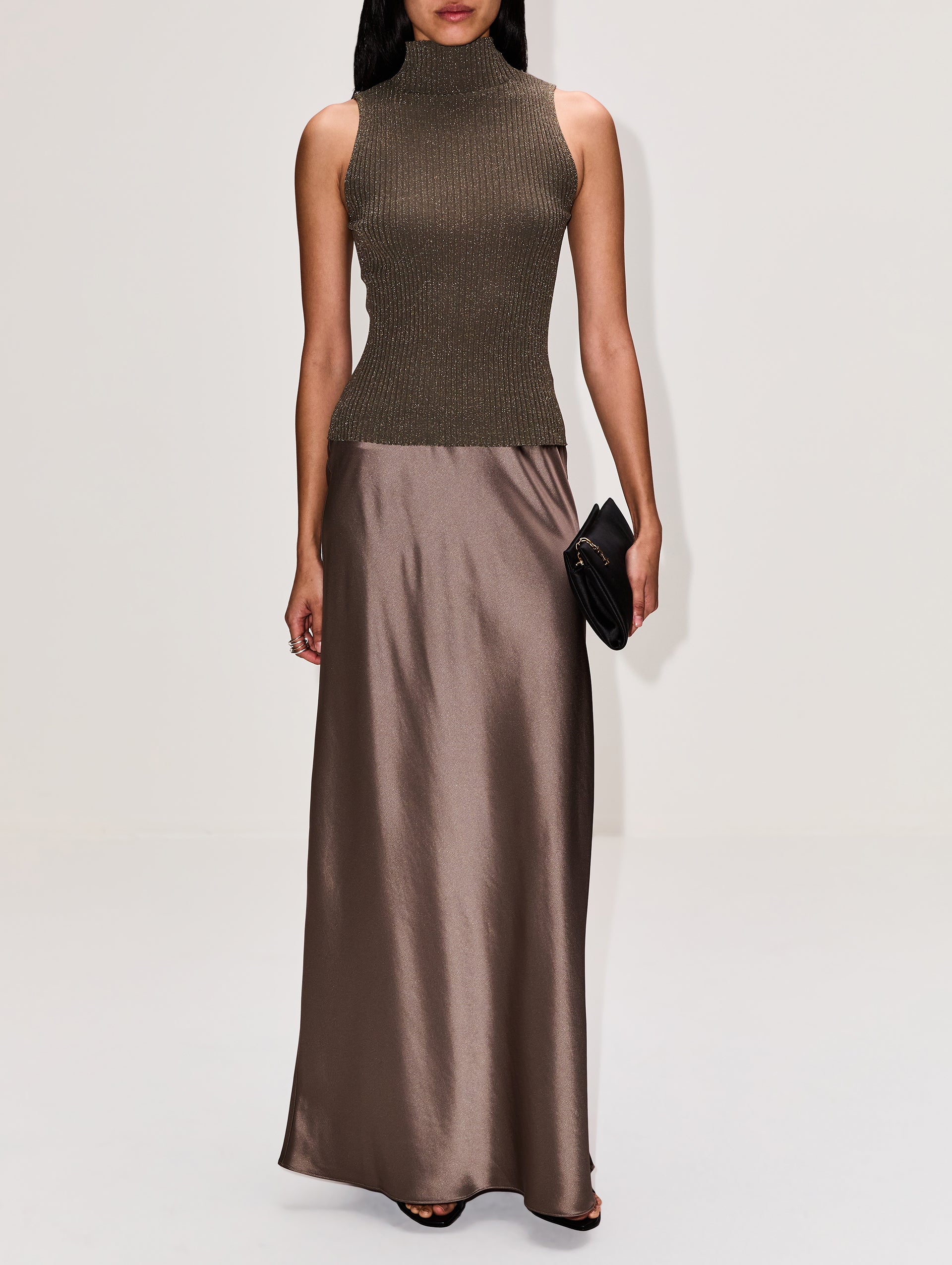 Blake Rib Turtleneck Tank | LESET | elysewalker