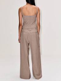 Tailored Bustier Top,ST AGNI,MOUSSE,Image 3