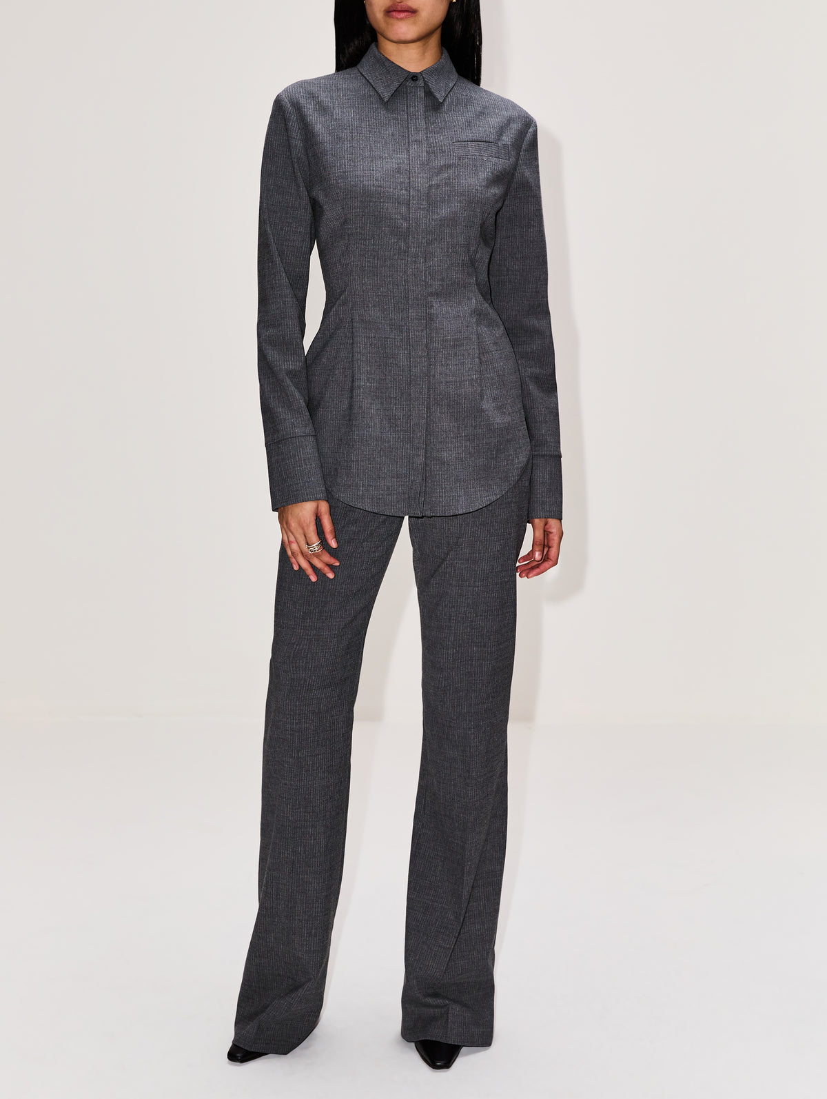 Lora Trouser,TOVE,GREY,Image 2