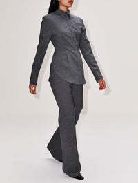 Lora Trouser,TOVE,GREY,Image 3