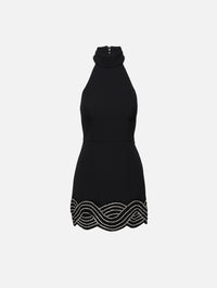 Bellatrix Mini Dress,REBECCA VALLANCE,BLACK,Image 1