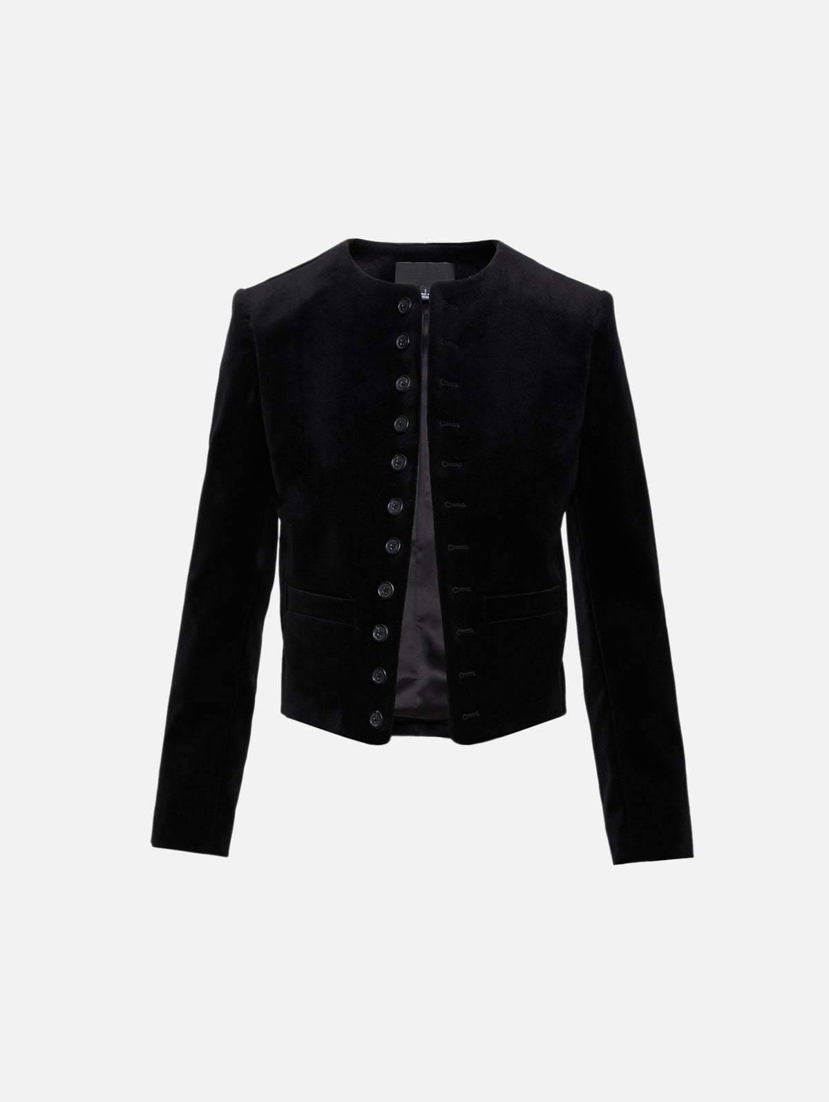 Patti Short Jacket,NILI LOTAN,BLACK,Image 1