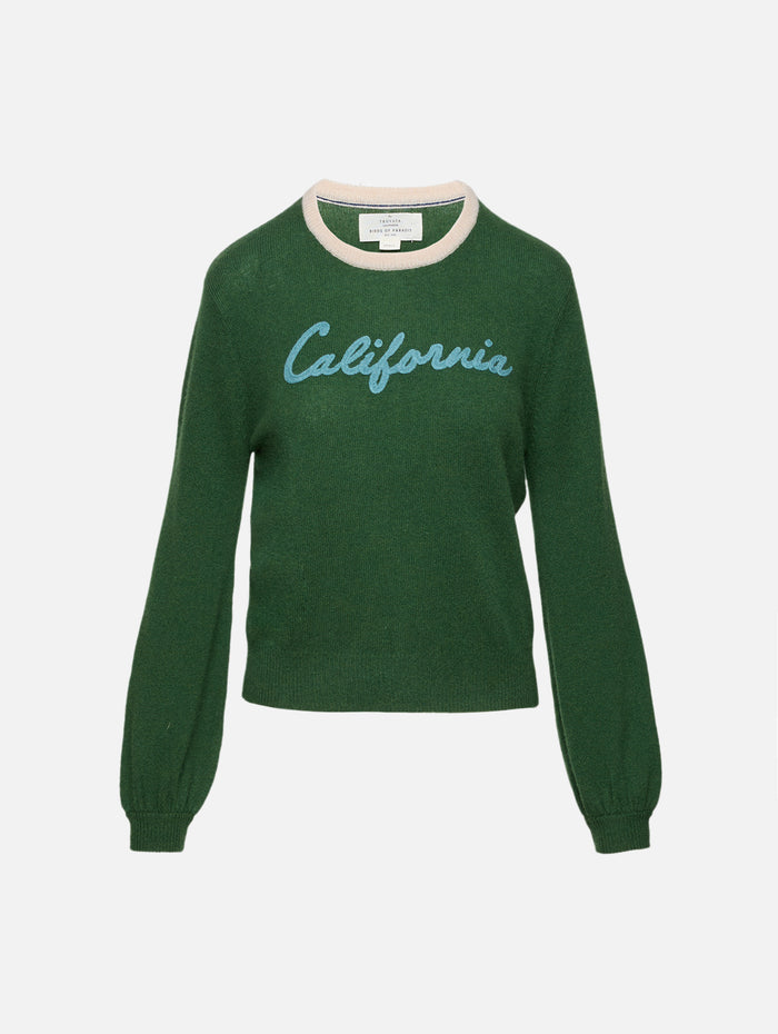 Ryann Sweater,BIRDS OF PARADIS BY TROVATA,GREEN,Image 1