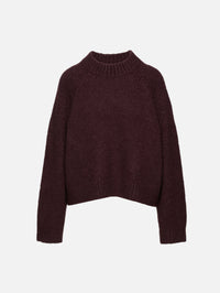 Tomaso Sweater,NILI LOTAN,BURGUNDY,Image 1