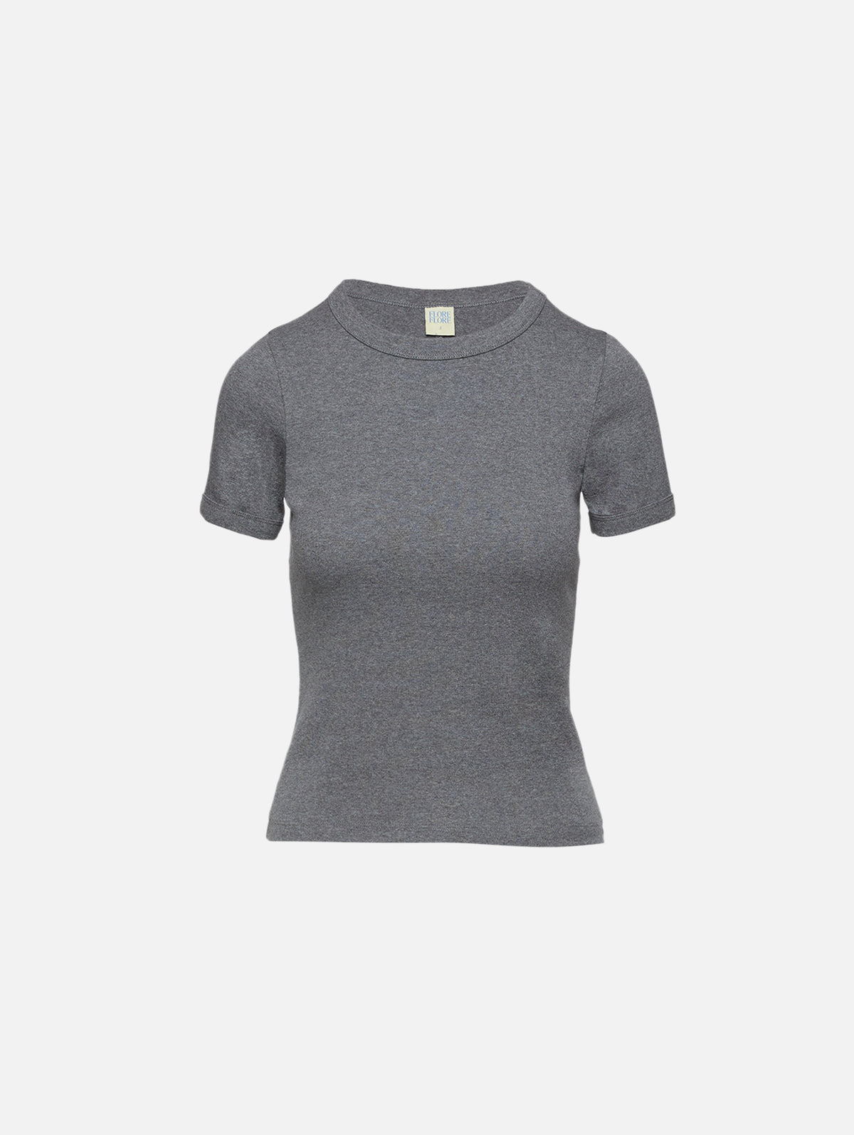 Car Tee,FLORE FLORE,MELEE GREY,Image 1