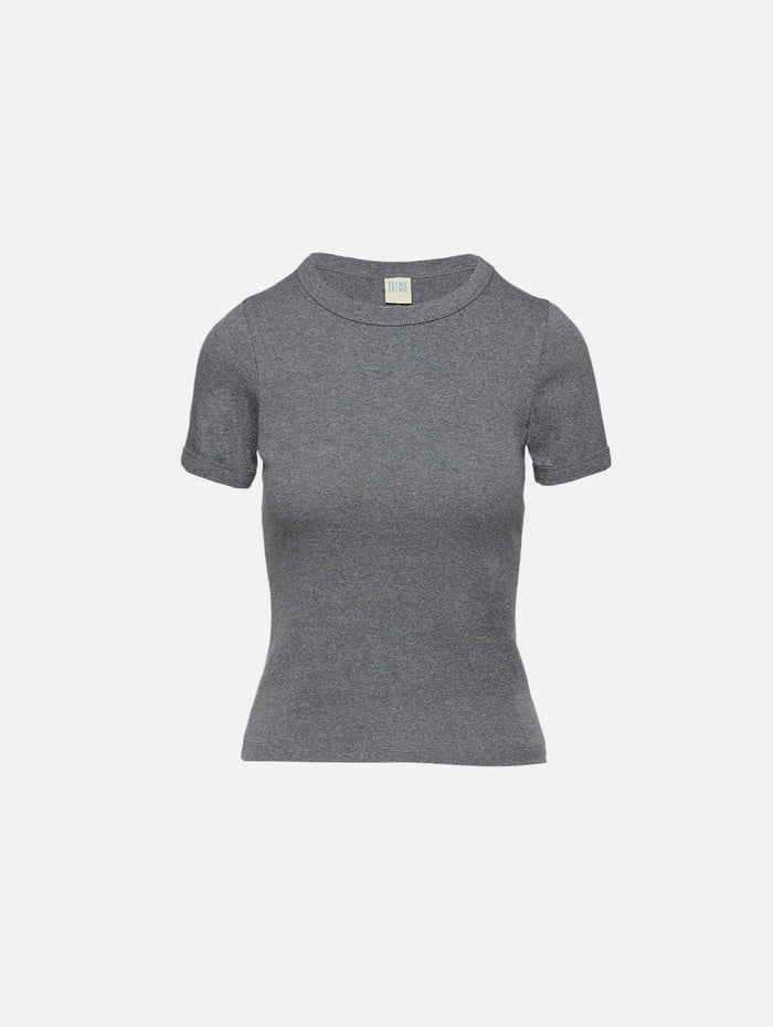 Car Tee,FLORE FLORE,MELEE GREY,Image 1