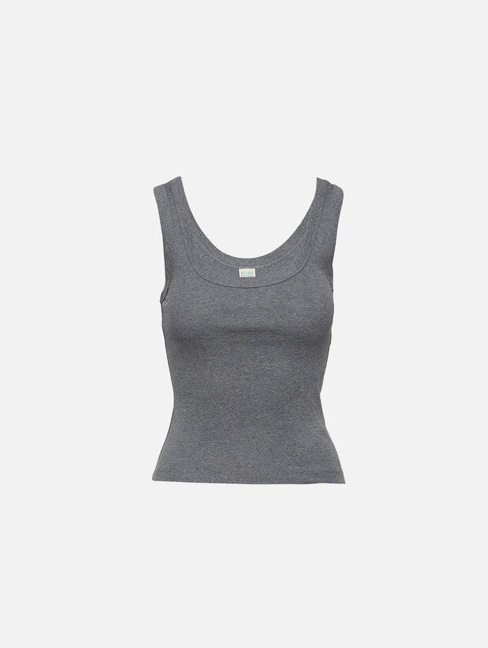 Hillie Tank,FLORE FLORE,MELEE GREY,Image 1