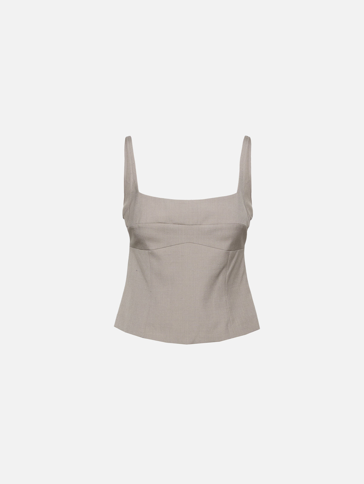 Tailored Bustier Top,ST AGNI,MOUSSE,Image 1