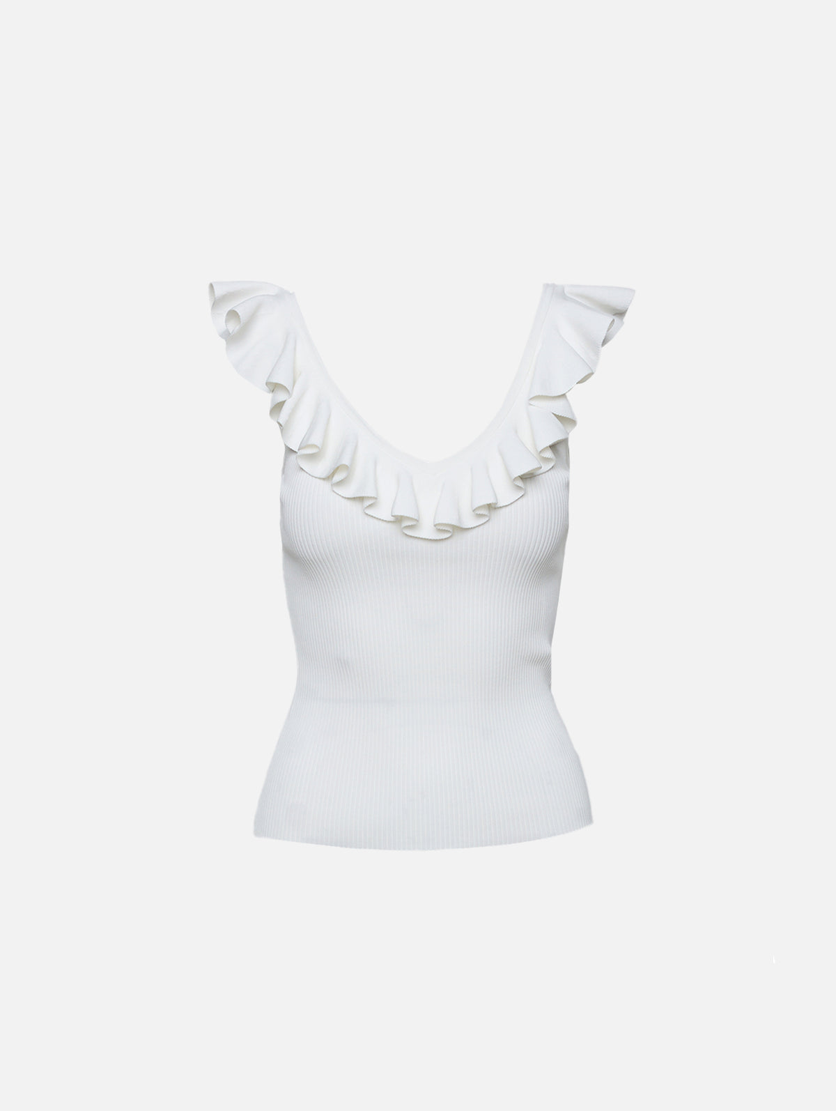 Awaken Frill Top,ZIMMERMANN,PARCHMENT,Image 1