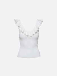 Awaken Frill Top,ZIMMERMANN,PARCHMENT,Image 1