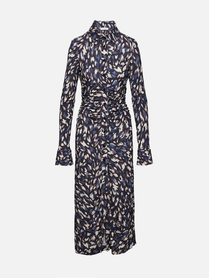 Claudia Dress,ALTUZARRA,BLACK ANIMAL,Image 1