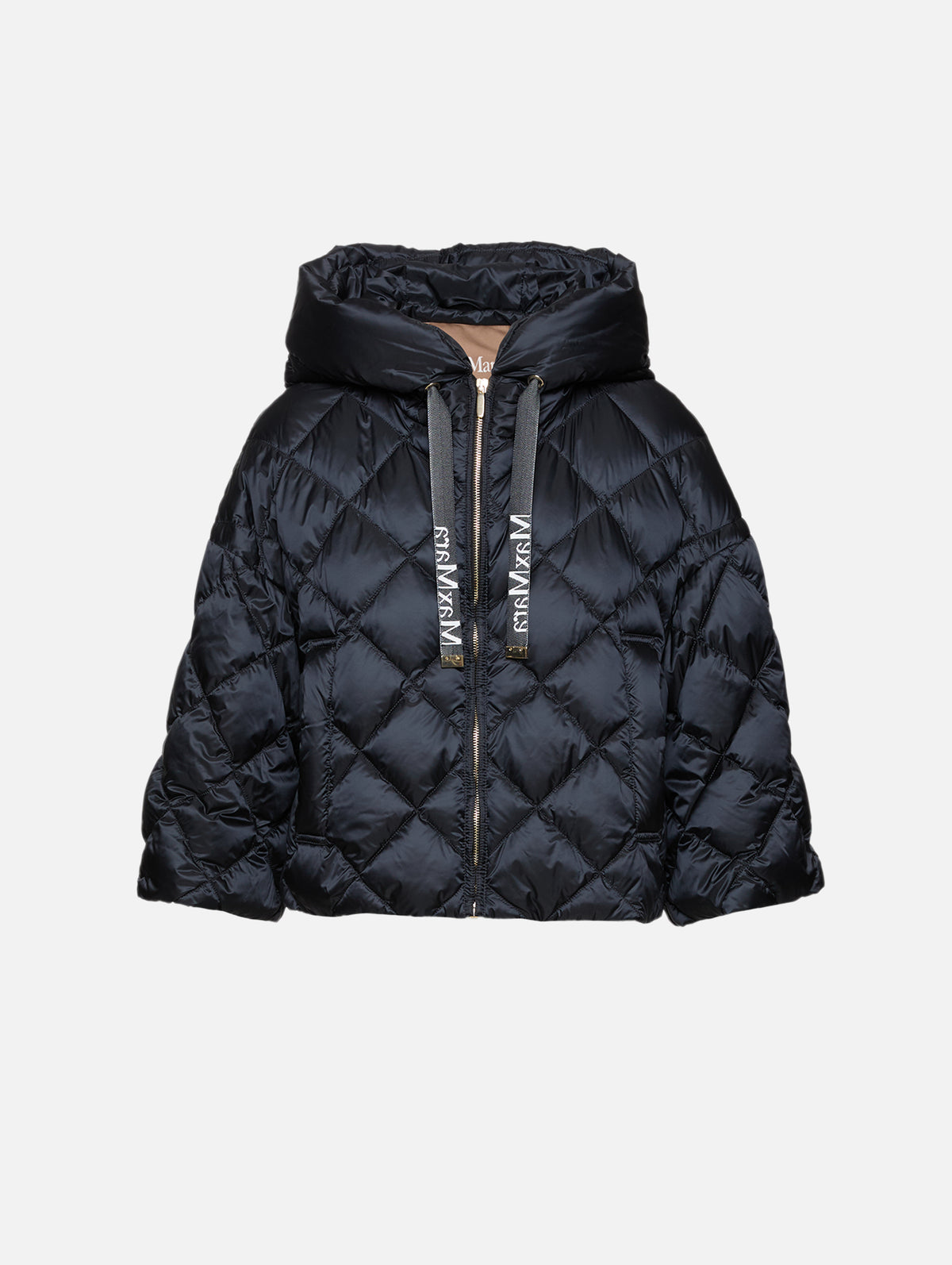 Sisoft Puffer Coat,MAX MARA,BLACK,Image 1