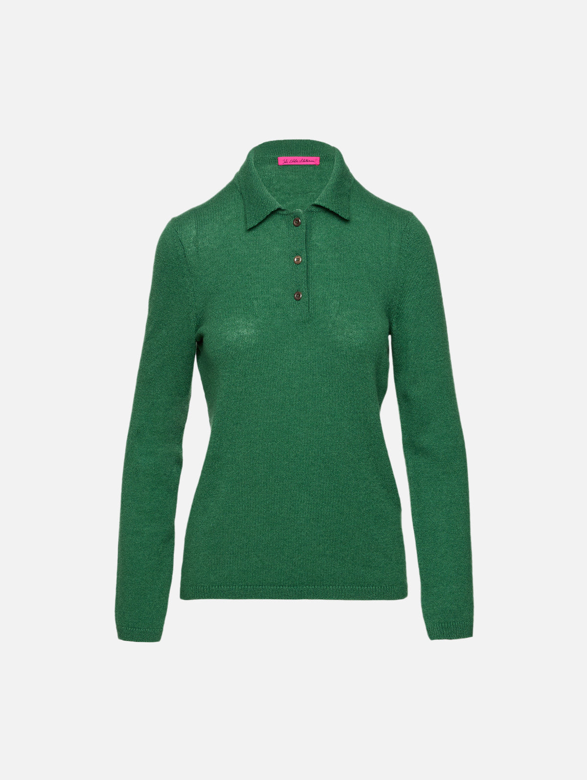 Laurel Polo Top,THE ELDER STATESMAN,FERN,Image 1