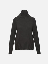 Mantova Turtleneck Top,MAX MARA,GREEN,Image 1