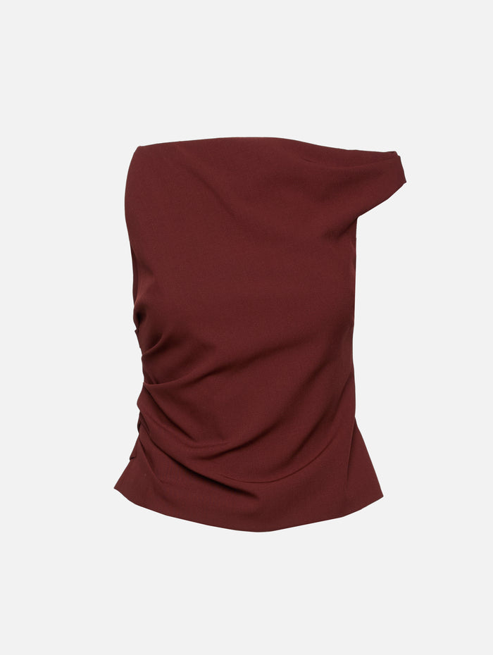 Leia Top,A.L.C.,RUST,Image 1