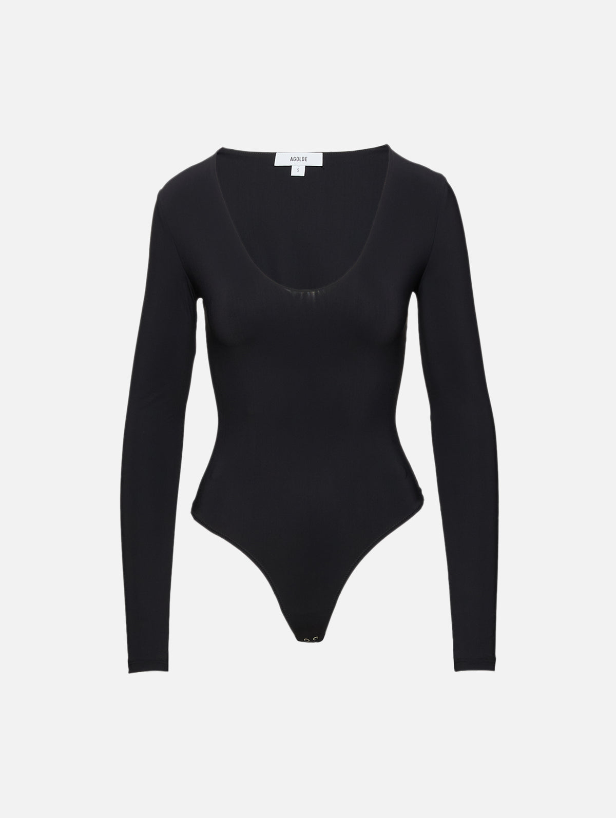 Clem Bodysuit,AGOLDE,BLACK,Image 1