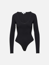 Clem Bodysuit,AGOLDE,BLACK,Image 1