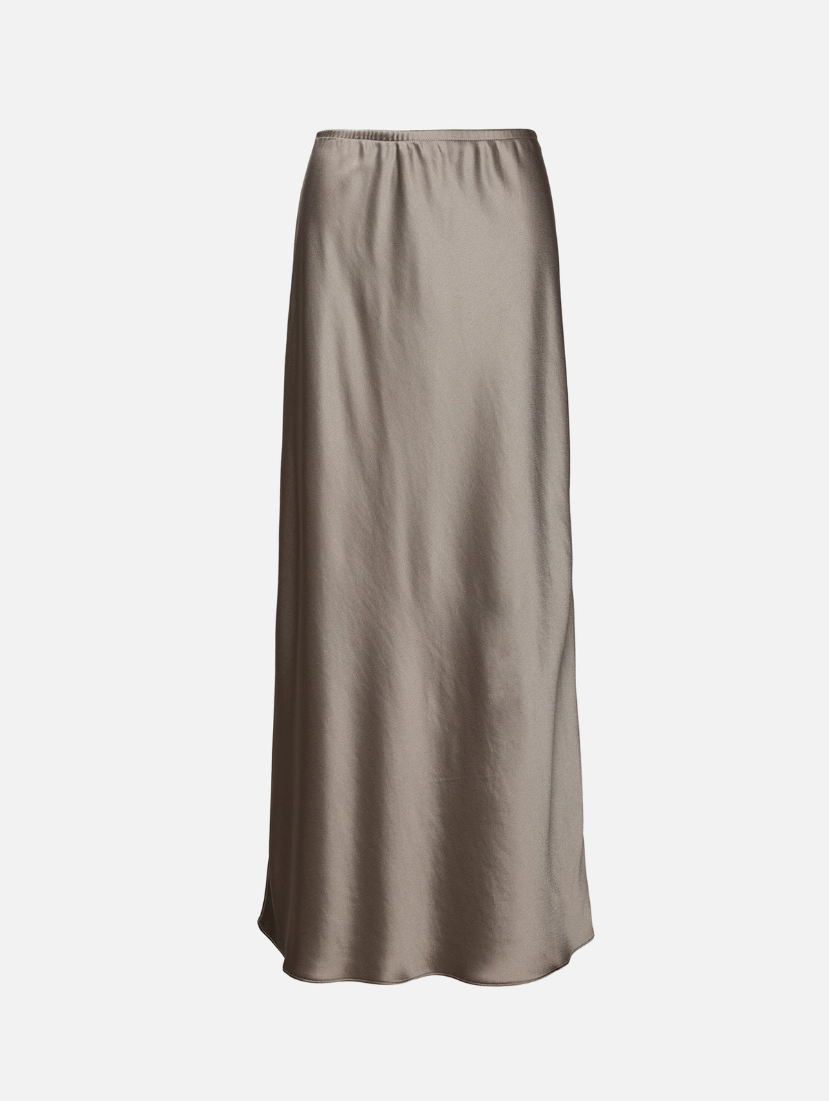 Barb Bias Skirt,LESET,TAUPE,Image 1