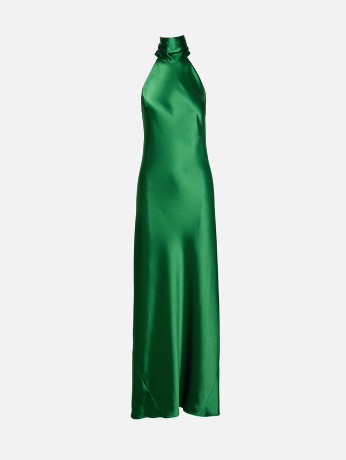 Sienna Gown,GALVAN,EMERALD,Image 1