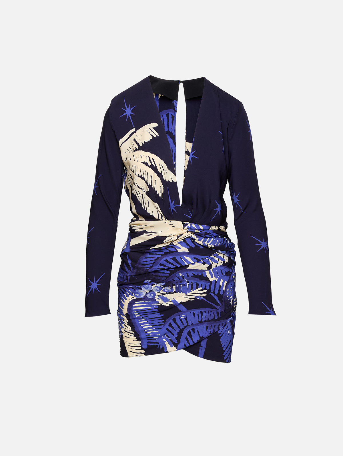 Gangaway Mini Dress,JOHANNA ORTIZ,NAVY/ECRU,Image 1