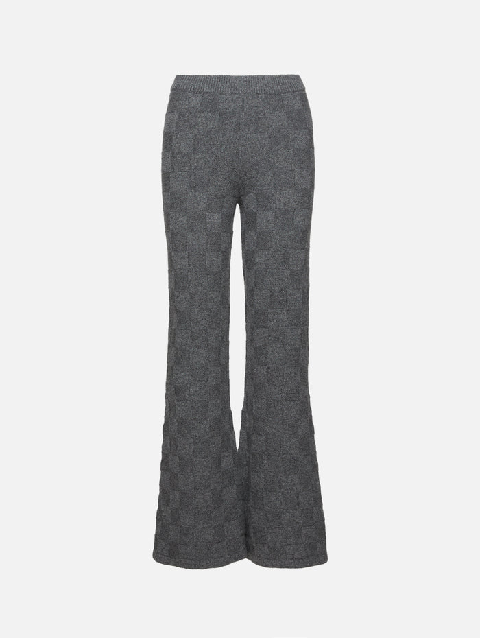Checkerboard Pant,THE ELDER STATESMAN,GRANITE,Image 1