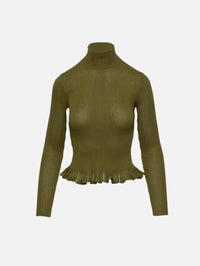Yulia Top,ULLA JOHNSON,OLIVE,Image 1
