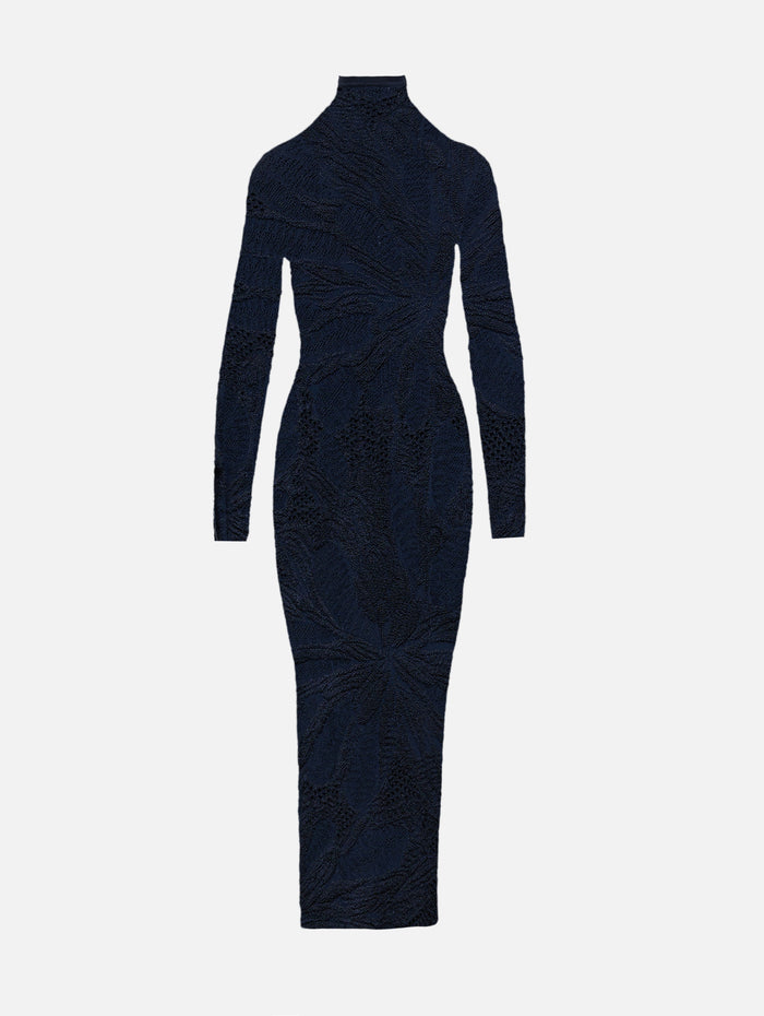 Bodycon Dress,ALAIA,MARINE,Image 1