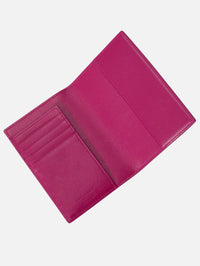 Passport Case,SAINT LAURENT,DARK FUCHSIA,Image 2