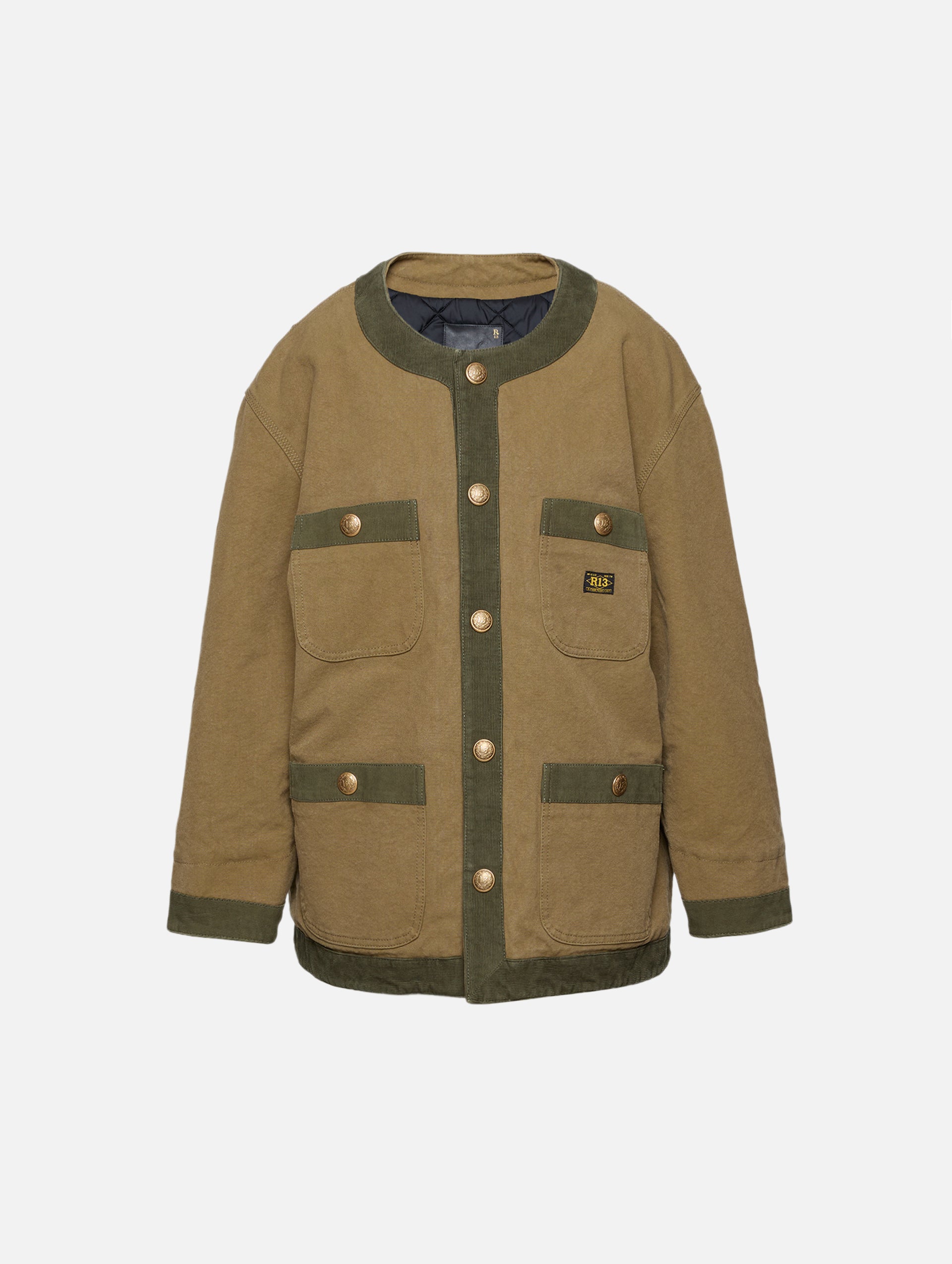 Cord Trimmed Chore Jacket | R13 | elysewalker