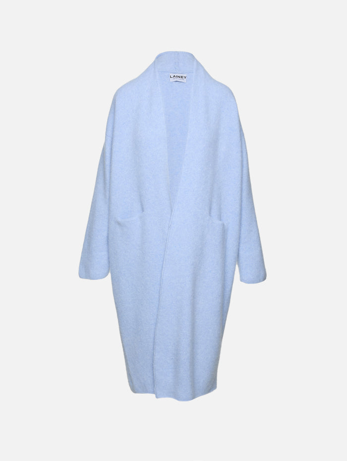 Slim Cocoon Coat,LAINEY KEOGH,ATOLLO,Image 1