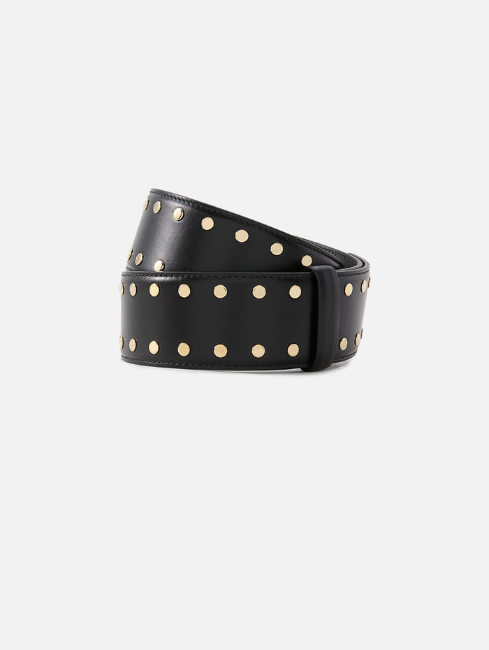 Theo Belt,KHAITE,BLACK,Image 1