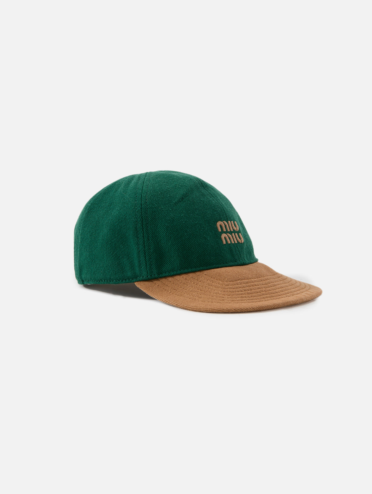 Bicolor Hat,MIU MIU,BILLIARD/CORK,Image 2