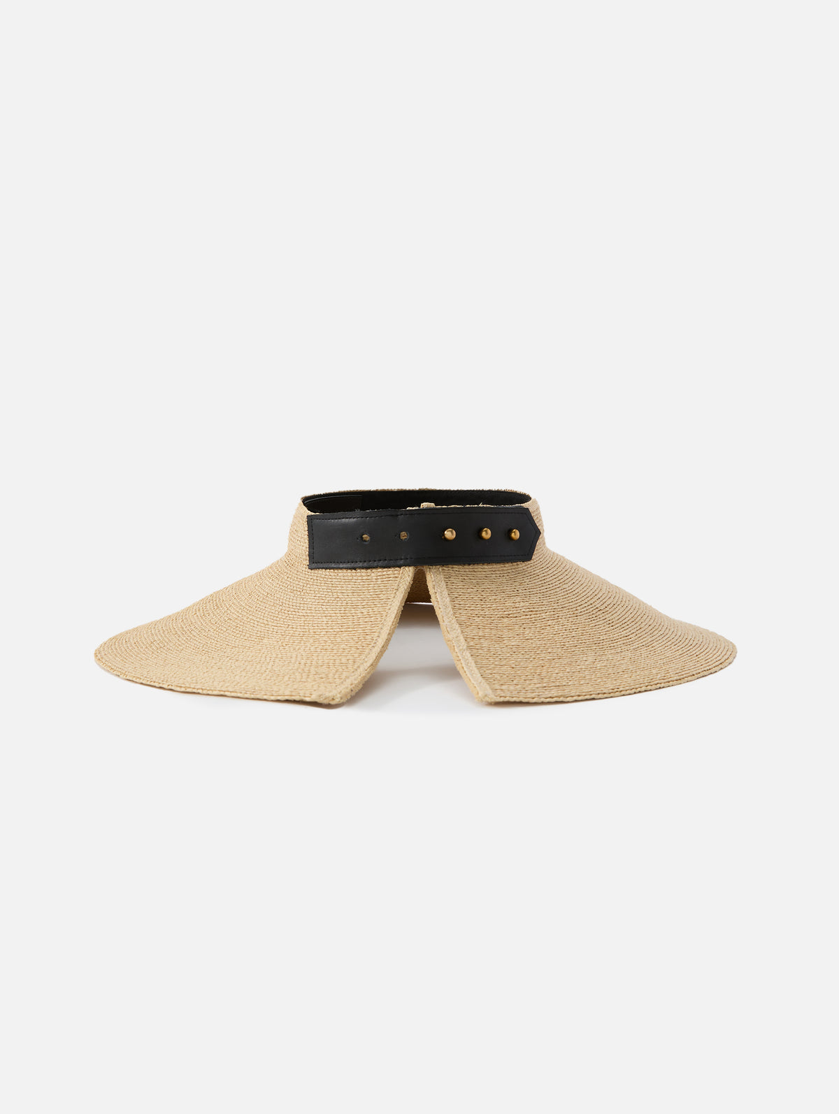 Birdie Oversized Visor,JANESSA LEONE,NATURAL,Image 3