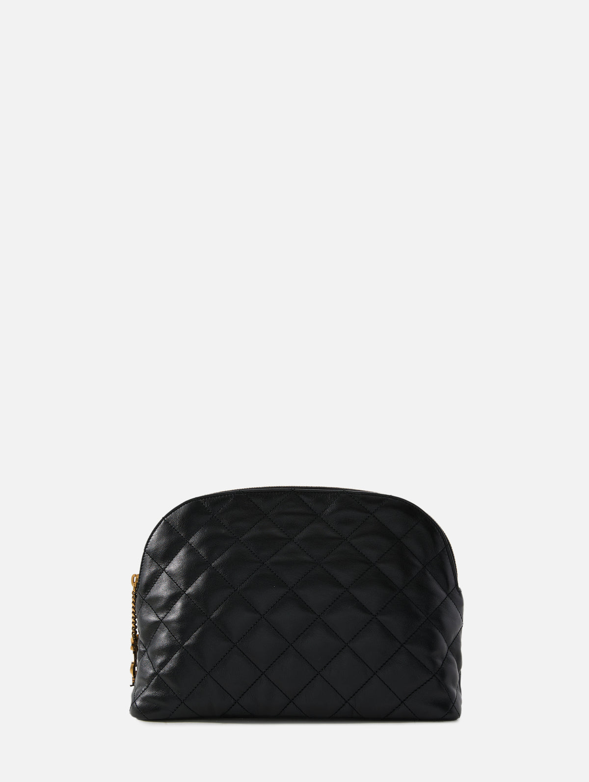 Large Cosmetic Pouch,SAINT LAURENT,NOIR,Image 3