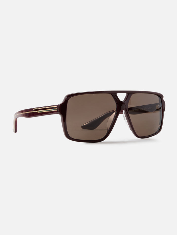 KHAITE x Oliver Peoples 1977C,OLIVER PEOPLES,BURGUNDY/BROWN,Image 1