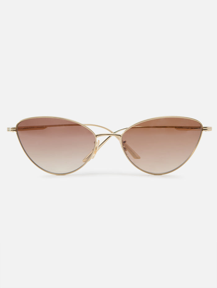 KHAITE x Oliver Peoples 1998C,OLIVER PEOPLES,GOLD/DARK BROWN,Image 1