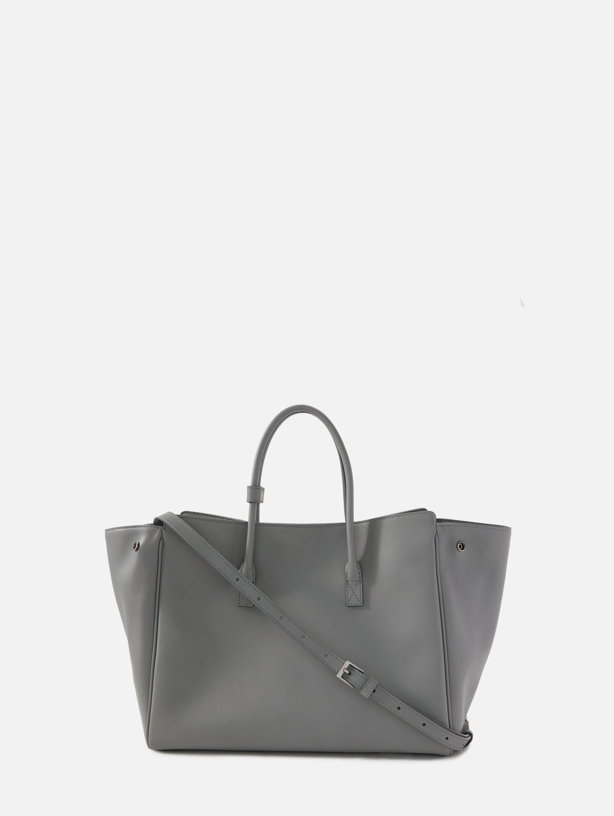 Small Hamptons Tote,BALENCIAGA,GREY,Image 3