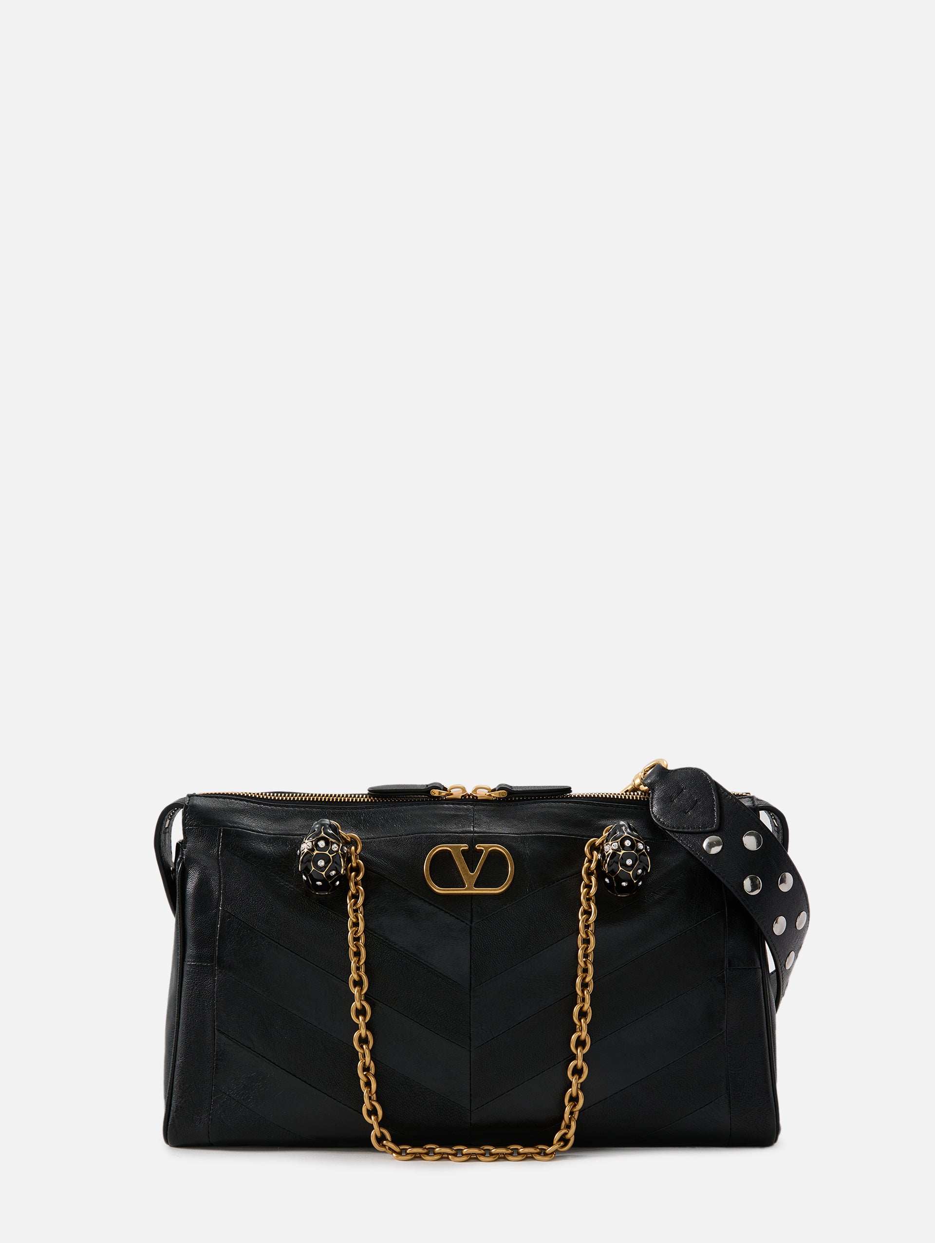 Growl Patchwork Medium Tote | VALENTINO GARAVANI | elysewalker