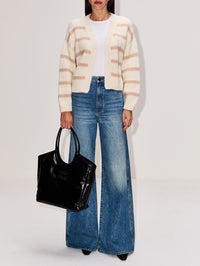 Arlowe Cardigan,BIRDS OF PARADIS BY TROVATA,ANTIQUE WHITE,Image 2