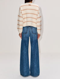 Arlowe Cardigan,BIRDS OF PARADIS BY TROVATA,ANTIQUE WHITE,Image 3