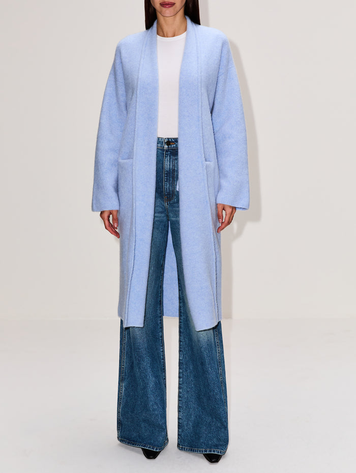 Slim Cocoon Coat,LAINEY KEOGH,ATOLLO,Image 1