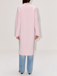 Slim Cocoon Coat,LAINEY KEOGH,CHERRY BLOSSOM,Image 3