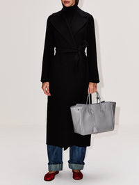 Poldo Coat,MAX MARA,BLACK,Image 2