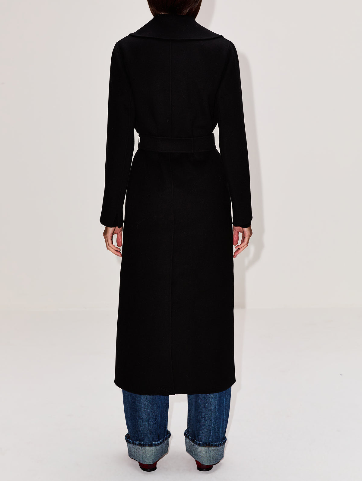Poldo Coat,MAX MARA,BLACK,Image 3