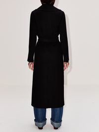 Poldo Coat,MAX MARA,BLACK,Image 3
