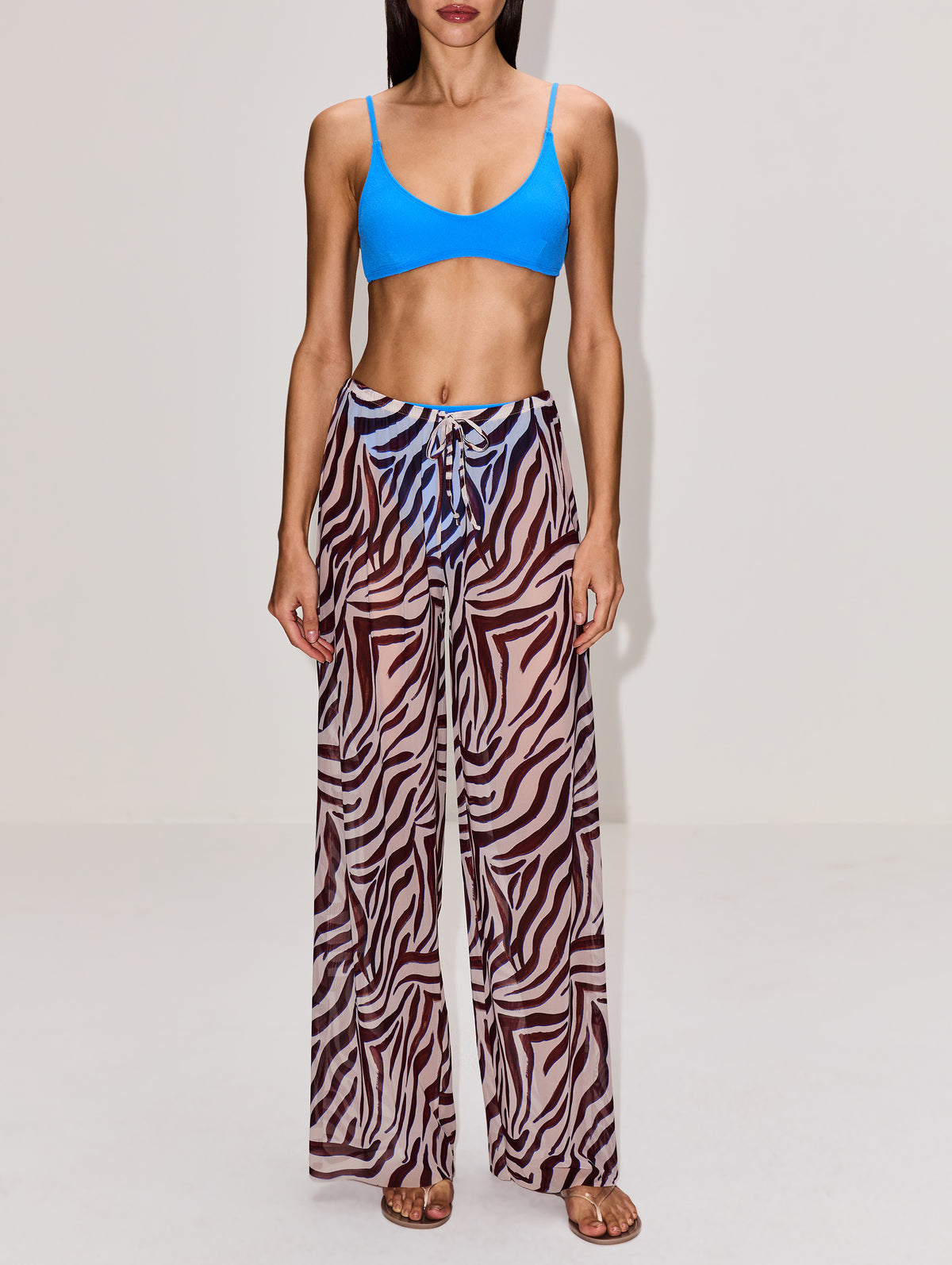 Horizon Bikini Bottom,MERIDIAN SWIMWEAR,CERULEAN,Image 4