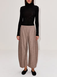Clover Pant,KHAITE,SEPIA,Image 2